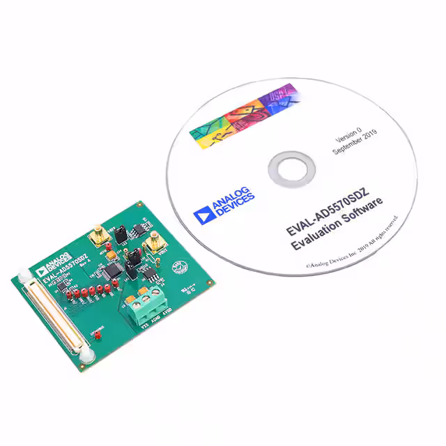 EVAL-AD5570SDZ Analog Devices Inc.  Cartes d'évaluation - Convertisseurs numériques-analogiques (DAC)